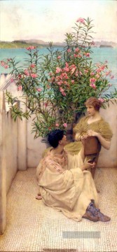  romantischer Kunst - Liebeswerben romantischer Sir Lawrence Alma Tadema
